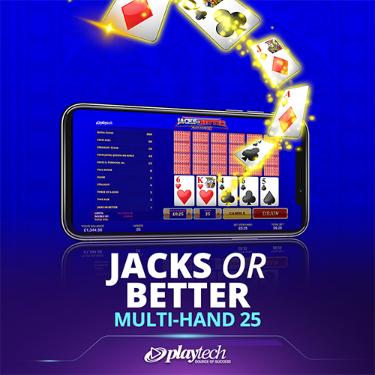 Jacks or Better: Multi-Hand 25